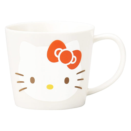 Kanesho Pottery Hello Kitty Mug 280ml White Made in Japan-Kiichin - The #1 Place for Japanese Goods in Your Hand!