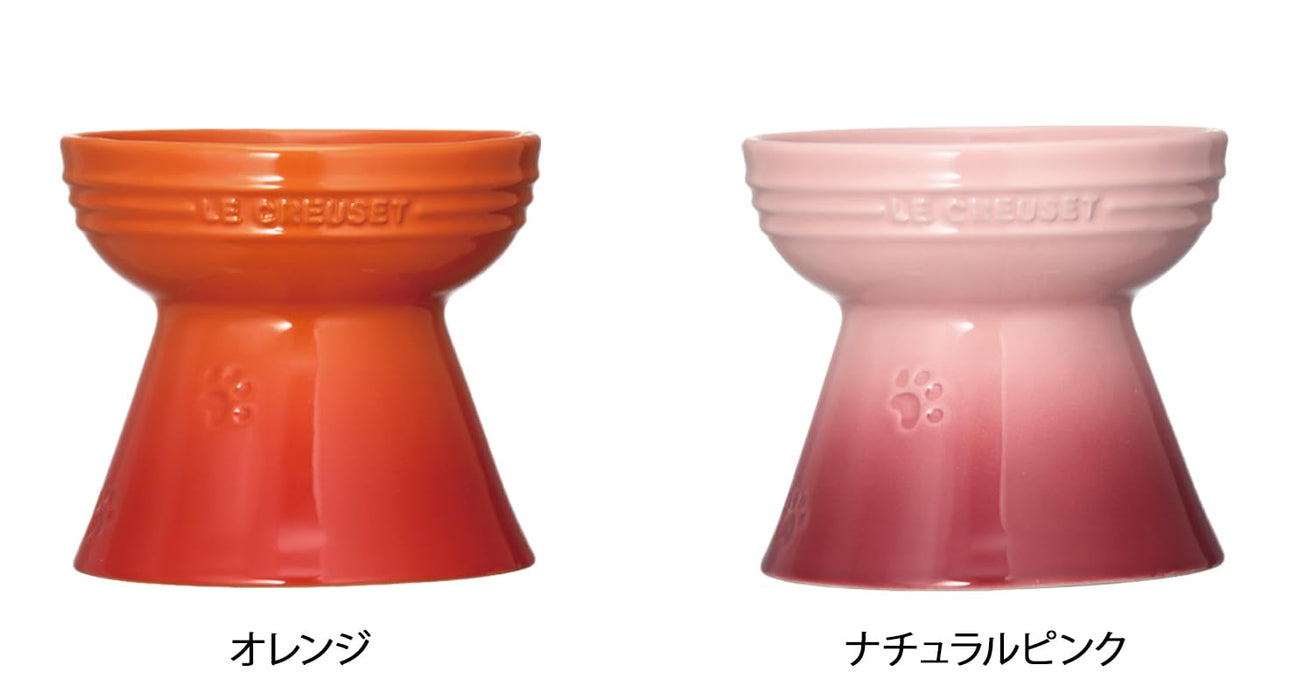 Le Creuset Pet Bowl White Stain-Resistant Microwave-Safe for Dogs Cats-Kiichin - The #1 Place for Japanese Goods in Your Hand!