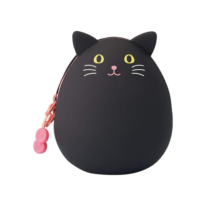 Lihit Lab Egg Pouch Kuroneko A7782-3 Japan's Top Priority Storage Solution-Kiichin - The #1 Place for Japanese Goods in Your Hand!