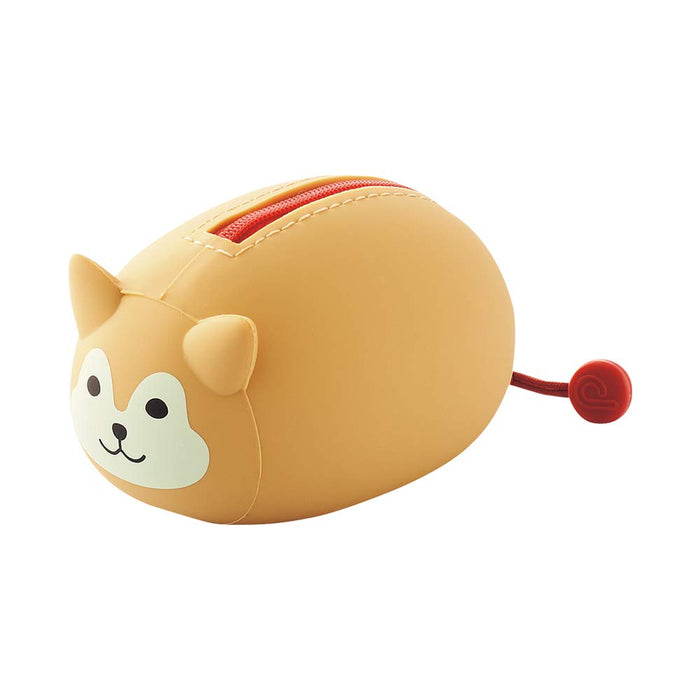 Lihit Lab Shibainu Lying Pouch A7780-2 Japanese-Made User-Friendly Product-Kiichin - The #1 Place for Japanese Goods in Your Hand!