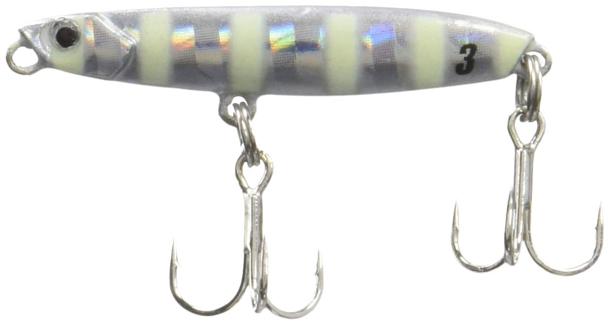 Major Craft Jig Para Micro Swim Zebra Glow 3G High-Performance Metal Jig-Kiichin - The #1 Place for Japanese Goods in Your Hand!