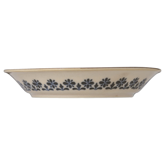 Minoru Pottery Double-Sided Vintage Curry Plate 21804 Made in Japan-Kiichin - The #1 Place for Japanese Goods in Your Hand!