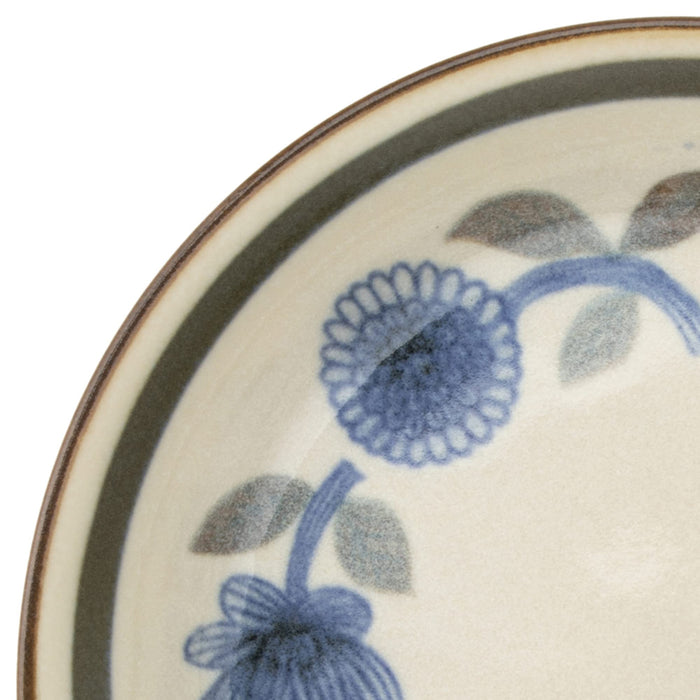 Minoru Pottery Double-Sided Vintage Curry Plate 21804 Made in Japan-Kiichin - The #1 Place for Japanese Goods in Your Hand!