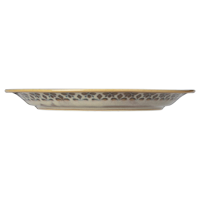 Minoru Pottery Marusan Kondo Nordic Vintage Double-Sided Plate Made in Japan-Kiichin - The #1 Place for Japanese Goods in Your Hand!