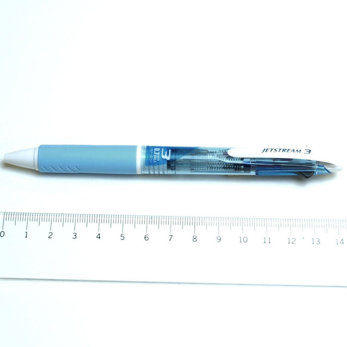 Mitsubishi Pencil Jet Stream 3 Color Ballpoint Pen 0.7mm Easy To Write Light Blue-Kiichin - The #1 Place for Japanese Goods in Your Hand!