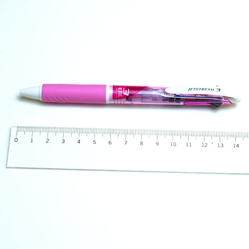 Mitsubishi Pencil Jet Stream 3-Color 0.7mm Ballpoint Pen - Pink Easy to Write-Kiichin - The #1 Place for Japanese Goods in Your Hand!