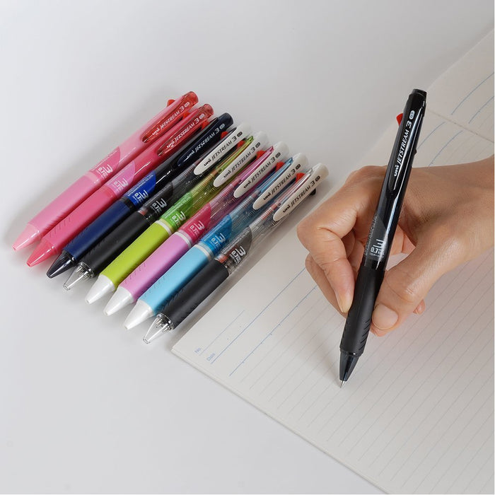 Mitsubishi Pencil Jet Stream 0.7 3 Color Transparent Ballpoint Pen Easy to Write-Kiichin - The #1 Place for Japanese Goods in Your Hand!