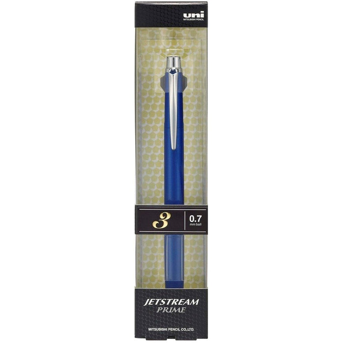 Mitsubishi Pencil Jet Stream Prime 3-Color Ballpoint Pen 0.7 Navy Easy to Write-Kiichin - The #1 Place for Japanese Goods in Your Hand!