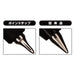 Mitsubishi Pencil Jetstream Edge 3-Color 0.28mm Ballpoint Pen Off-White-Kiichin - The #1 Place for Japanese Goods in Your Hand!