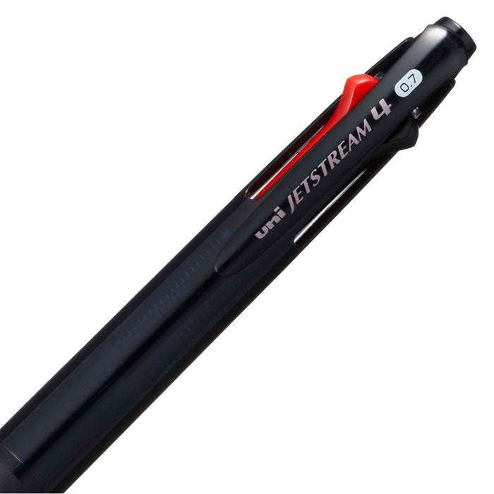 Mitsubishi Pencil Japan 4 Color Ballpoint Pen Jetstream 0.7 Transparent Black Sxe450007T.24-Kiichin - The #1 Place for Japanese Goods in Your Hand!