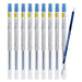 Mitsubishi Pencil Ballpoint Signo Style Fit 0.38 Blue Black Refill 10 Pieces-Kiichin - The #1 Place for Japanese Goods in Your Hand!