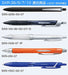 Mitsubishi Pencil Ballpoint Pen Red Ink Refill Sxr10 - Pack of 10-Kiichin - The #1 Place for Japanese Goods in Your Hand!