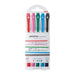 Mitsubishi Pencil 5-Color Basic Propass Window Marker Set PUS103T5C-Kiichin - The #1 Place for Japanese Goods in Your Hand!