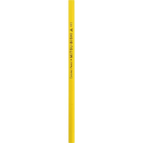 Mitsubishi Pencil K880.15 Yellow Colored Pencil - Single Piece-Kiichin - The #1 Place for Japanese Goods in Your Hand!