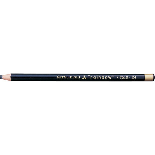 Mitsubishi Pencil No.7610 - Black Colored Aqueous Dermatograph Pencils Pack of 12-Kiichin - The #1 Place for Japanese Goods in Your Hand!