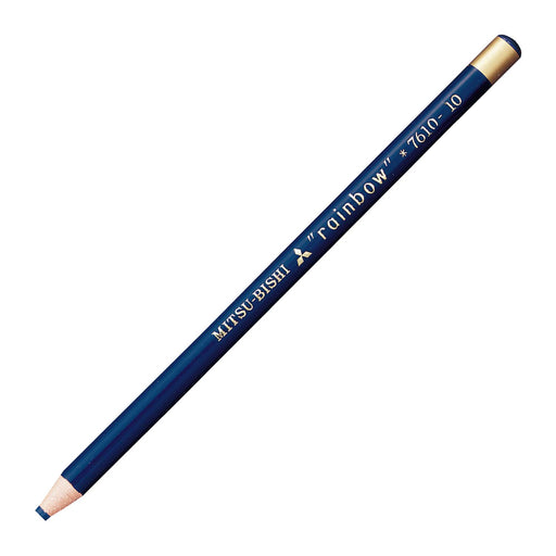 Mitsubishi Pencil No.7610 Indigo Colored Aqueous Dermatograph Pack of 12-Kiichin - The #1 Place for Japanese Goods in Your Hand!
