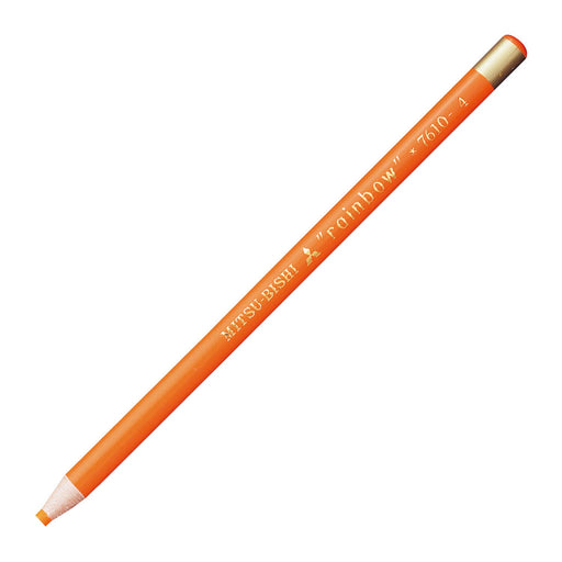 Mitsubishi Pencil No.7610 - Pack of 12 Orange Aqueous Colored Pencils-Kiichin - The #1 Place for Japanese Goods in Your Hand!