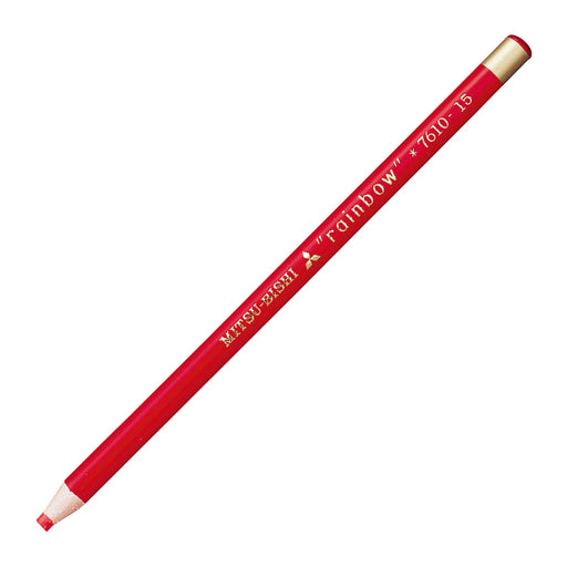 Mitsubishi Pencil No.7610 - Vibrant Red Aqueous Colored Pencils 1 Dozen Pack-Kiichin - The #1 Place for Japanese Goods in Your Hand!