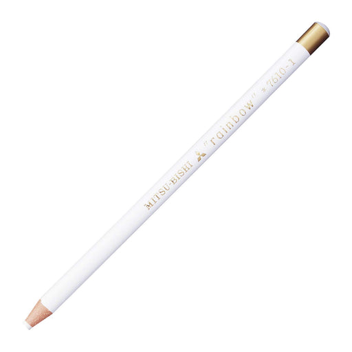Mitsubishi Pencil No.7610 - White Aqueous Dermatograph Colored Pencil Pack of 12-Kiichin - The #1 Place for Japanese Goods in Your Hand!