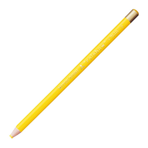 Mitsubishi Pencil No.7610 - Pack of 12 Yellow Aqueous Colored Dermatograph Pencils-Kiichin - The #1 Place for Japanese Goods in Your Hand!