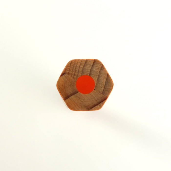 Mitsubishi Pencil K77004 Hard Colored Pencil in Vibrant Orange-Kiichin - The #1 Place for Japanese Goods in Your Hand!