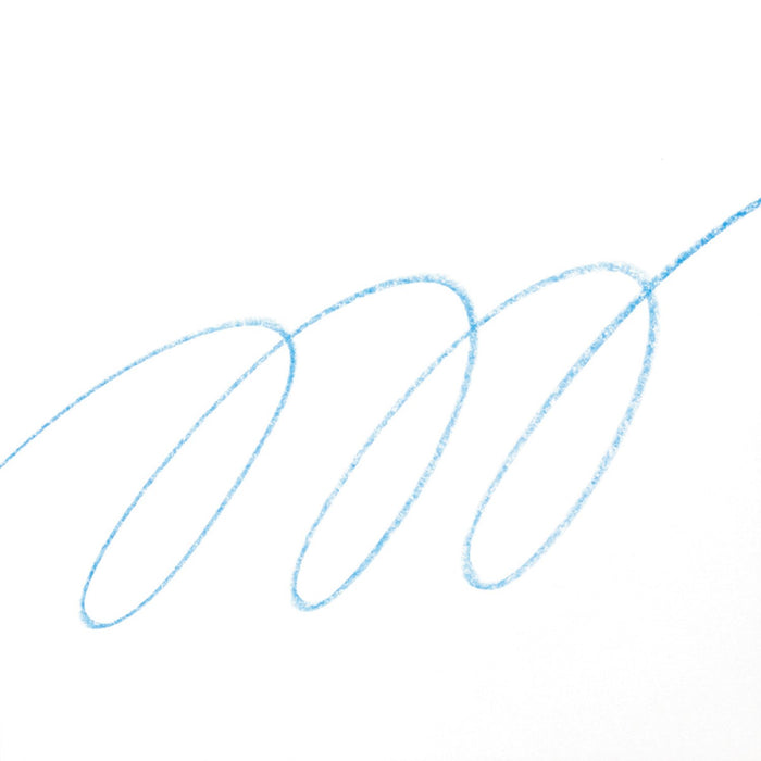 Mitsubishi Pencil K7600.8 Light Blue Dermatograph Oil-Based Colored Pencil 1 Dozen-Kiichin - The #1 Place for Japanese Goods in Your Hand!