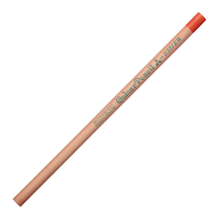 Mitsubishi Pencil Vermilion Colored Pencils 12-Pack No.2351Ew