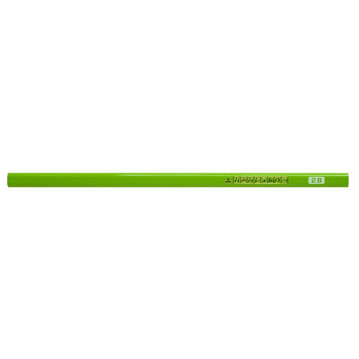 Mitsubishi Pencil 2B Drawing Pencil with Triangular Shaft Yellow Green Pack of 12-Kiichin - The #1 Place for Japanese Goods in Your Hand!