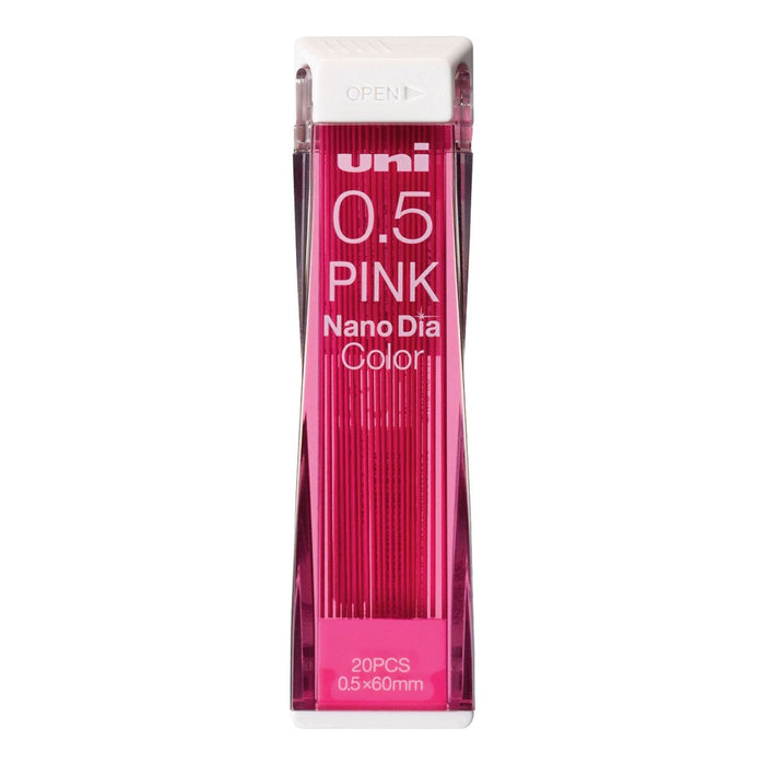 Mitsubishi Pencil Erasable and Pink Nano Diamond 0.5 Lead 10 Pieces Set-Kiichin - The #1 Place for Japanese Goods in Your Hand!