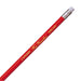 Mitsubishi Pencil 2451 - Pack of 12 Erasable Red Pencils with Rubber-Kiichin - The #1 Place for Japanese Goods in Your Hand!