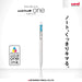 Mitsubishi Pencil Uniball One Gel Ballpoint Pen 0.38mm Sky Blue Pack of 10-Kiichin - The #1 Place for Japanese Goods in Your Hand!