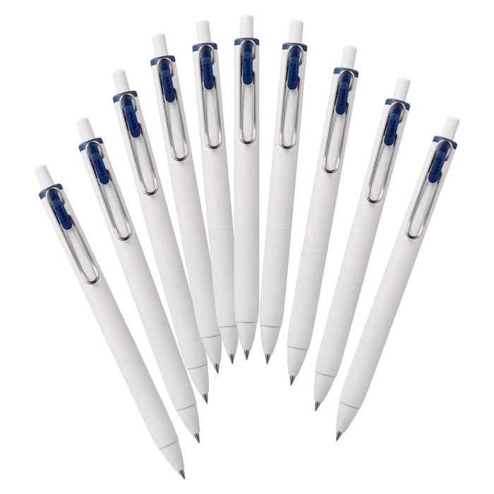 Mitsubishi Pencil 10-Pack Uniball One Gel Ballpoint Pen 0.5 Blue Black Hako Umns05.64-Kiichin - The #1 Place for Japanese Goods in Your Hand!