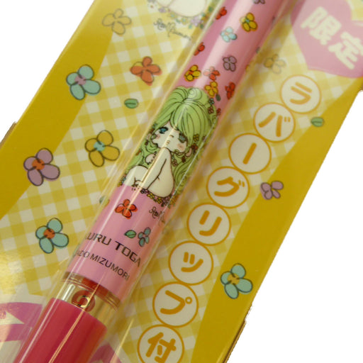 Mitsubishi Pencil Kurtoga 0.5mm Pink Flower Grip - Ado Mizumori Collaboration-Kiichin - The #1 Place for Japanese Goods in Your Hand!