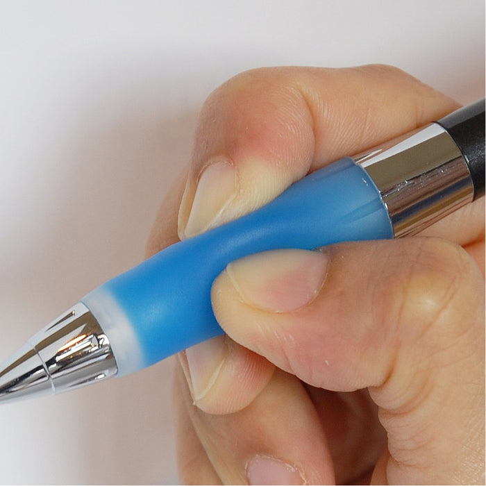 Mitsubishi Pencil Alpha Gel Mechanical Pencil - 0.5 Hard Royal Blue-Kiichin - The #1 Place for Japanese Goods in Your Hand!
