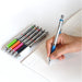 Mitsubishi Pencil Alpha Gel Slim Soft Black 0.5 Mechanical Pencil M5807Gg1P.24-Kiichin - The #1 Place for Japanese Goods in Your Hand!