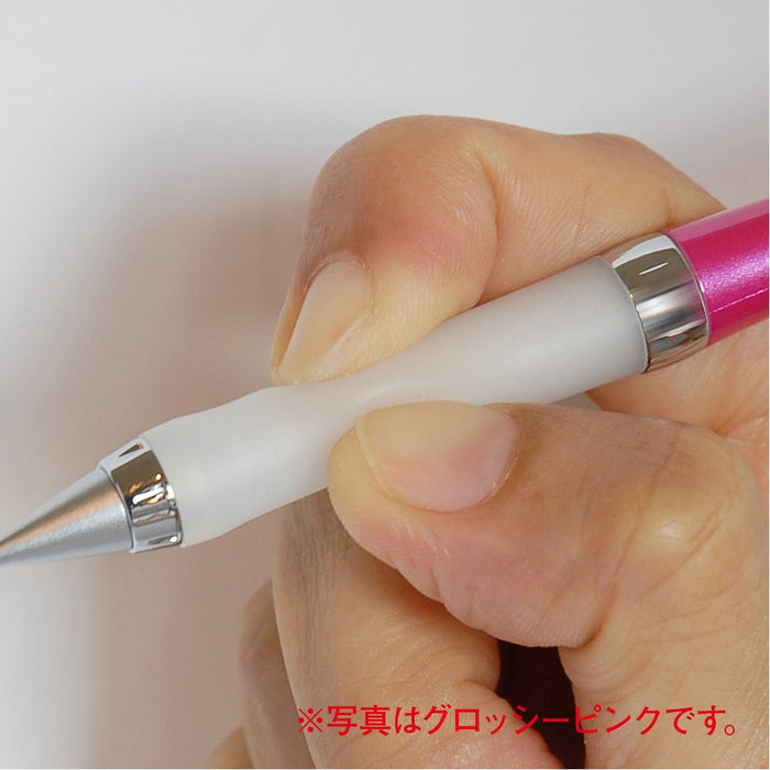 Mitsubishi Pencil 0.5 Slim Soft Alpha Gel Mechanical Pencil in Noble Pink-Kiichin - The #1 Place for Japanese Goods in Your Hand!