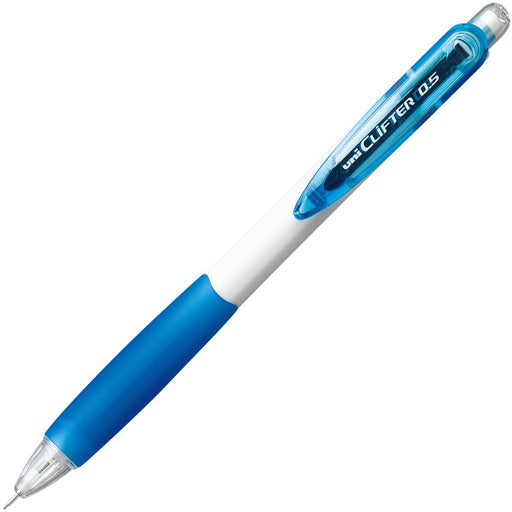 Mitsubishi Pencil Mechanical Crifter 0.5 Clip - White Blue M5118W.33-Kiichin - The #1 Place for Japanese Goods in Your Hand!