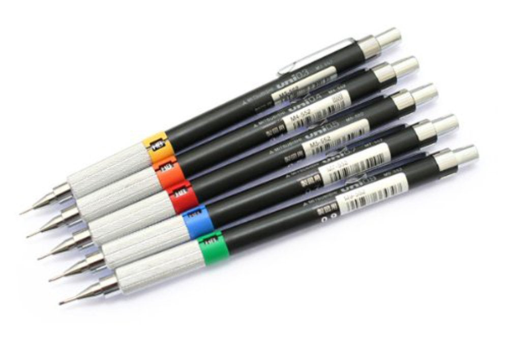 Mitsubishi Pencil Mechanical Drafting Pencil 0.7 Black M7552.24-Kiichin - The #1 Place for Japanese Goods in Your Hand!