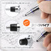 Mitsubishi Pencil - Kurtga Advance White Mechanical Pencil 0.3 Lead Breakage Prevention-Kiichin - The #1 Place for Japanese Goods in Your Hand!