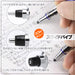 Mitsubishi Pencil Kurtga Advance Mechanical Pencil 0.7mm Navy Breakage Prevention M75591P.9-Kiichin - The #1 Place for Japanese Goods in Your Hand!