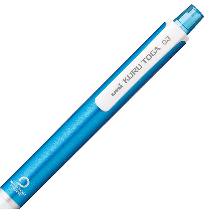 Mitsubishi Pencil Kurtoga 0.3 Blue Mechanical Pencil with Automatic Lead Rotation-Kiichin - The #1 Place for Japanese Goods in Your Hand!