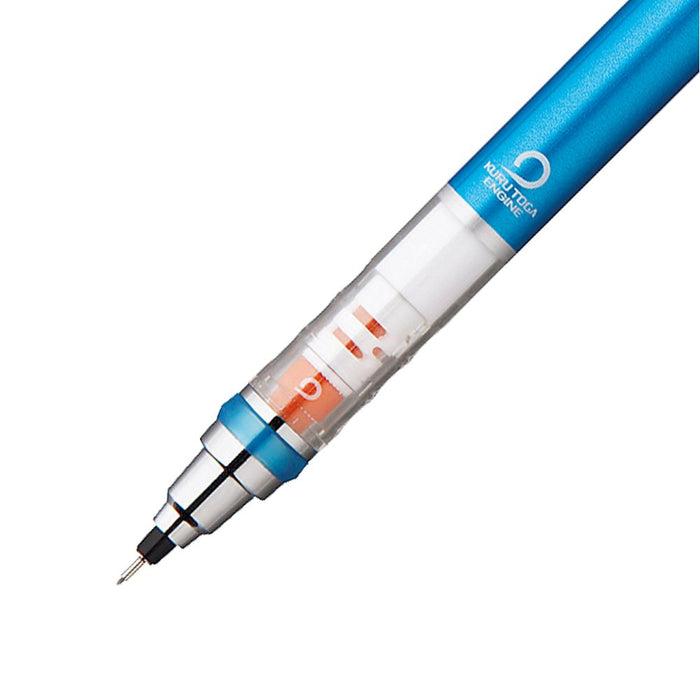 Mitsubishi Pencil Kurtoga 0.5 Mechanical Pencil Blue with Auto Lead Rotation-Kiichin - The #1 Place for Japanese Goods in Your Hand!