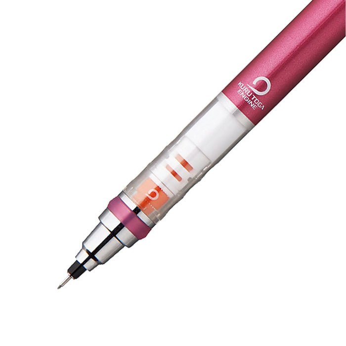 Mitsubishi Pencil Kurtoga Mechanical Pencil 0.5 Pink Automatic Lead Rotation M54501P.13-Kiichin - The #1 Place for Japanese Goods in Your Hand!