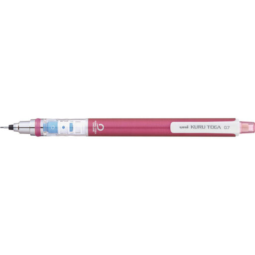 Mitsubishi Pencil Kurtoga 0.7mm Mechanical Pencil with Auto Lead Rotation Pink-Kiichin - The #1 Place for Japanese Goods in Your Hand!