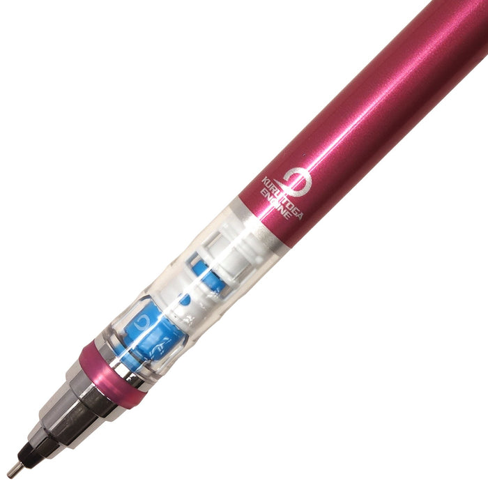 Mitsubishi Pencil Kurtoga 0.7mm Mechanical Pencil with Auto Lead Rotation Pink-Kiichin - The #1 Place for Japanese Goods in Your Hand!