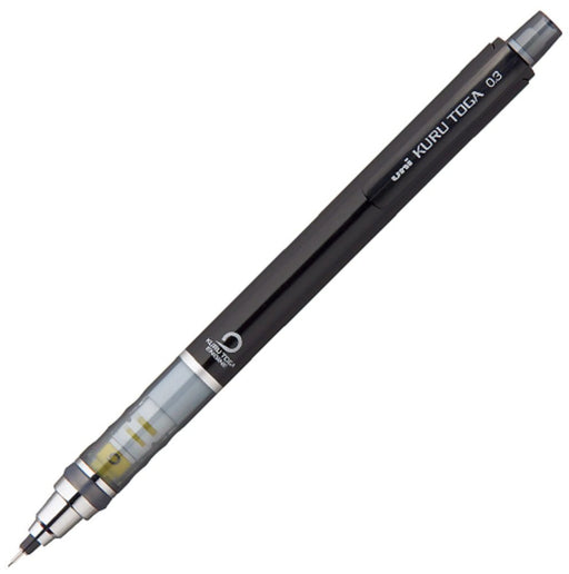 Mitsubishi Pencil Kurutoga Mechanical Pencil 0.3 Auto Lead Rotation Black M34501P.24-Kiichin - The #1 Place for Japanese Goods in Your Hand!