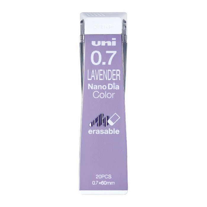 Mitsubishi Pencil 0.7 Nano Diamond Color Mechanical Pencil Lead Lavender 10 Pcs-Kiichin - The #1 Place for Japanese Goods in Your Hand!