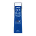 Mitsubishi Pencil Nano Diamond 0.7 Blue Mechanical Pencil Lead 10 Pieces-Kiichin - The #1 Place for Japanese Goods in Your Hand!