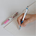 Mitsubishi Pencil Mechanical Pencil Uni Alpha Gel Slim M3807Gg1Pw.33 White Blue-Kiichin - The #1 Place for Japanese Goods in Your Hand!