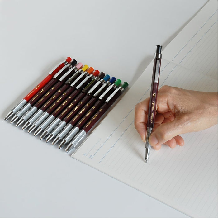Mitsubishi Pencil Architectural Black Mechanical Uni Holder 2 MH5001PNM-Kiichin - The #1 Place for Japanese Goods in Your Hand!